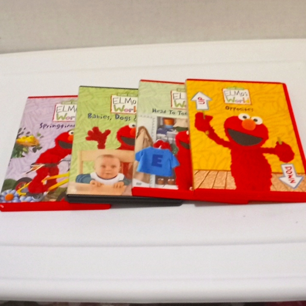 Elmo's World DVD Tapes